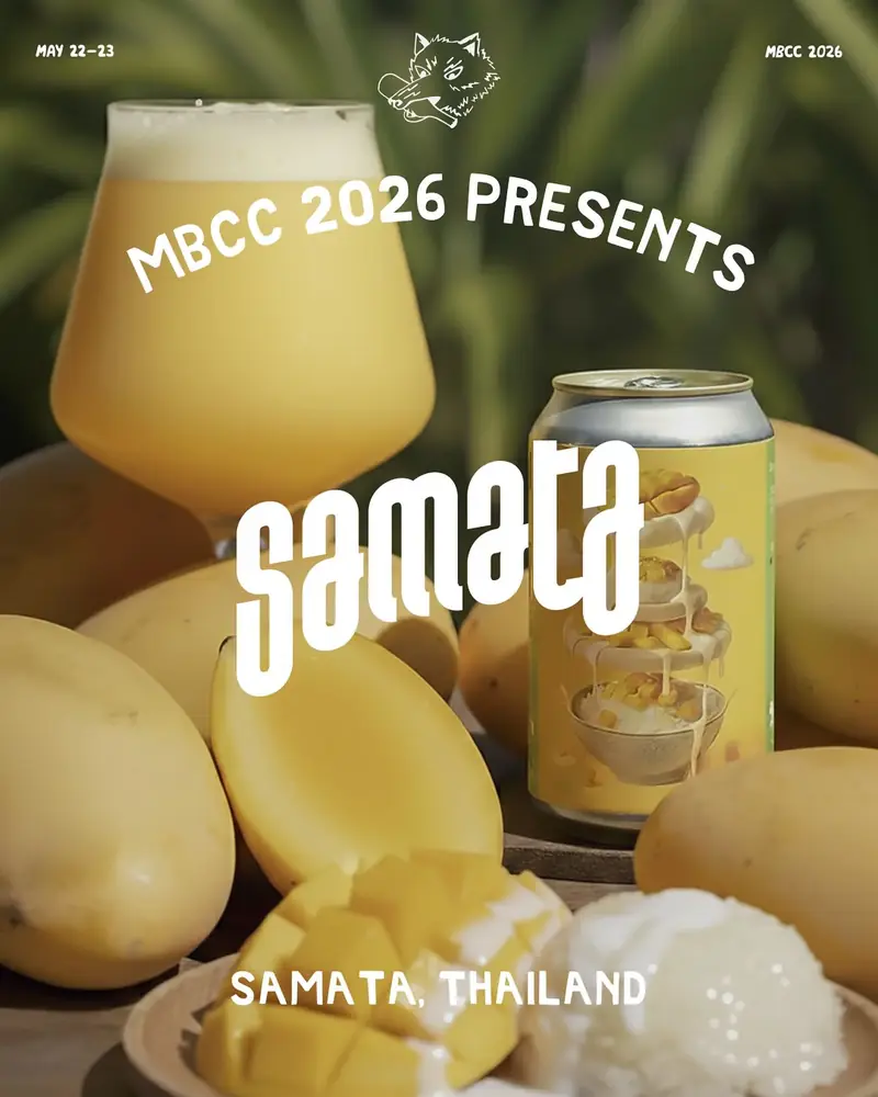MBCC 2026 pour with durian and Thai fruit styling